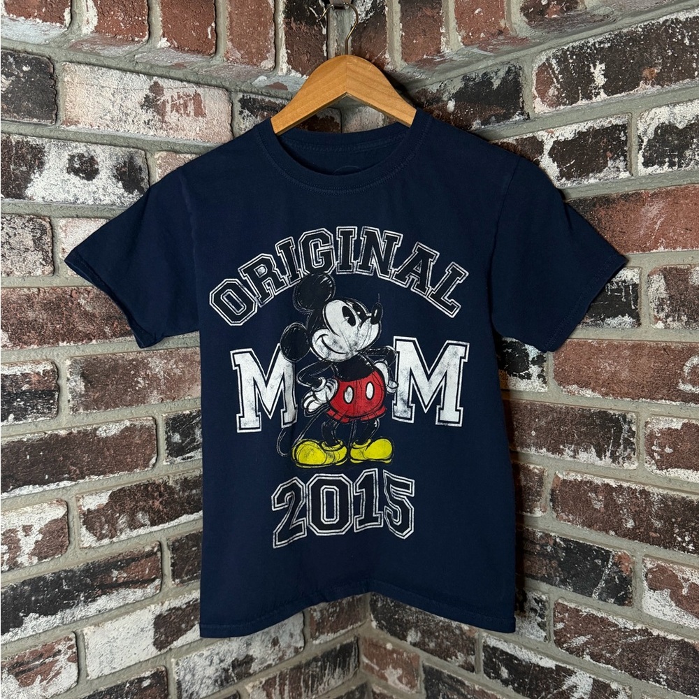 Original Mickey amour 2015 Graphic Kids Navy Blue T-Shirt